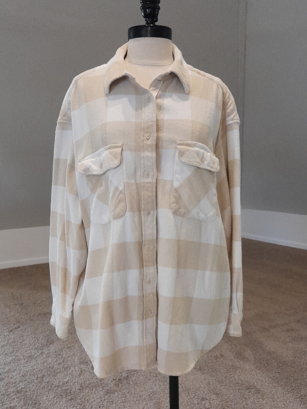 aerie Lumberjane Plaid Button-Up Shirt